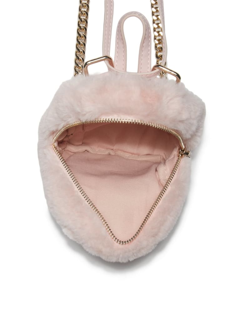 Evan FauxFur Mini Crossbody GUESS Factory