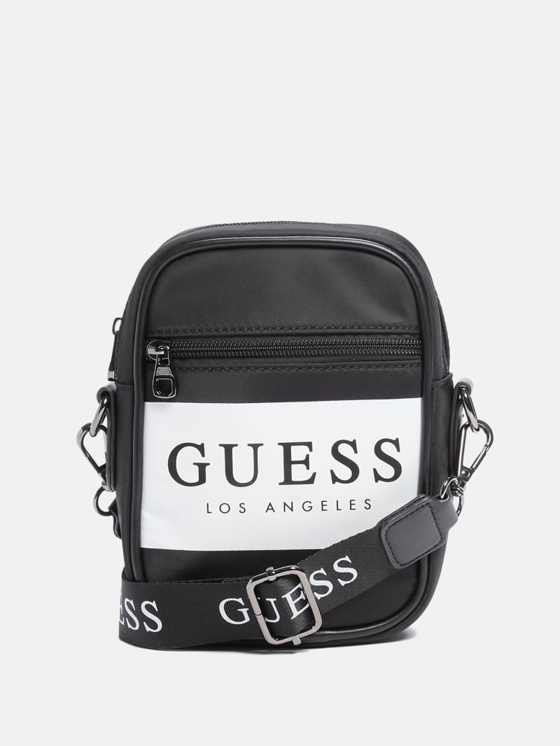 Logo Nylon Crossbody GUESS Factory