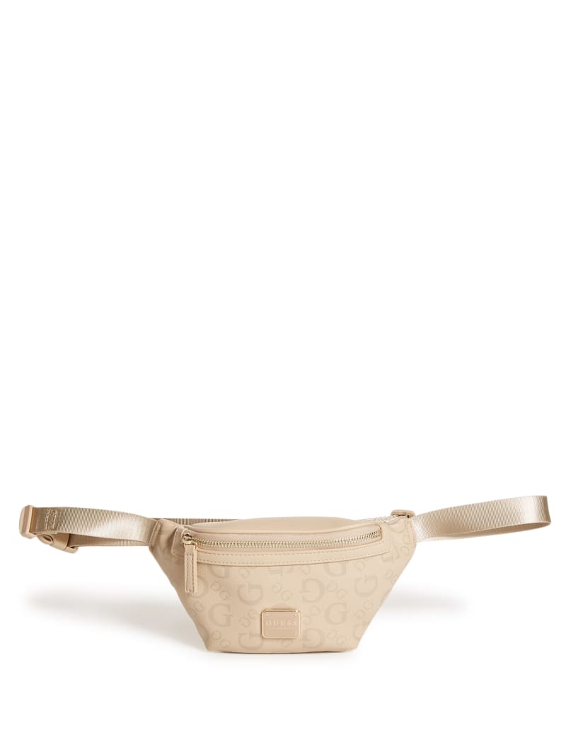 Faux-Leather Logo Fanny Pack