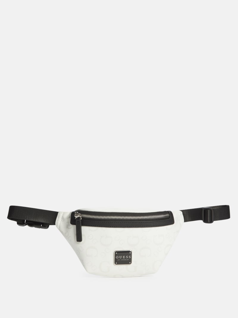 Faux Leather Logo Fanny Pack GUESS Factory