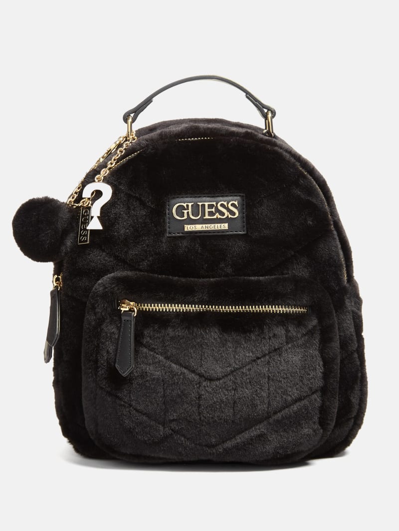 Elsie Faux-Fur Backpack | GUESS Factory Ca