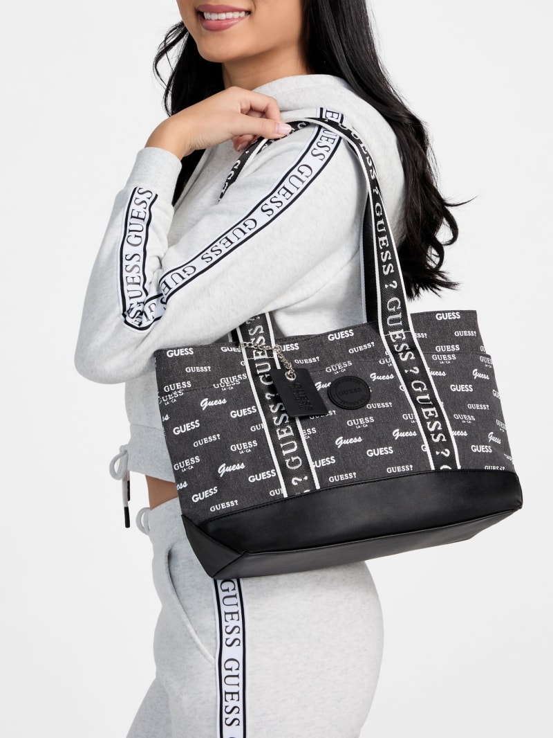 【在庫あり】 | Tote Logo Canvas GUESS Ca Factory バッグ
