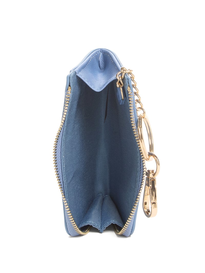 Zip-Around Card Case Keychain | GUESS Factory