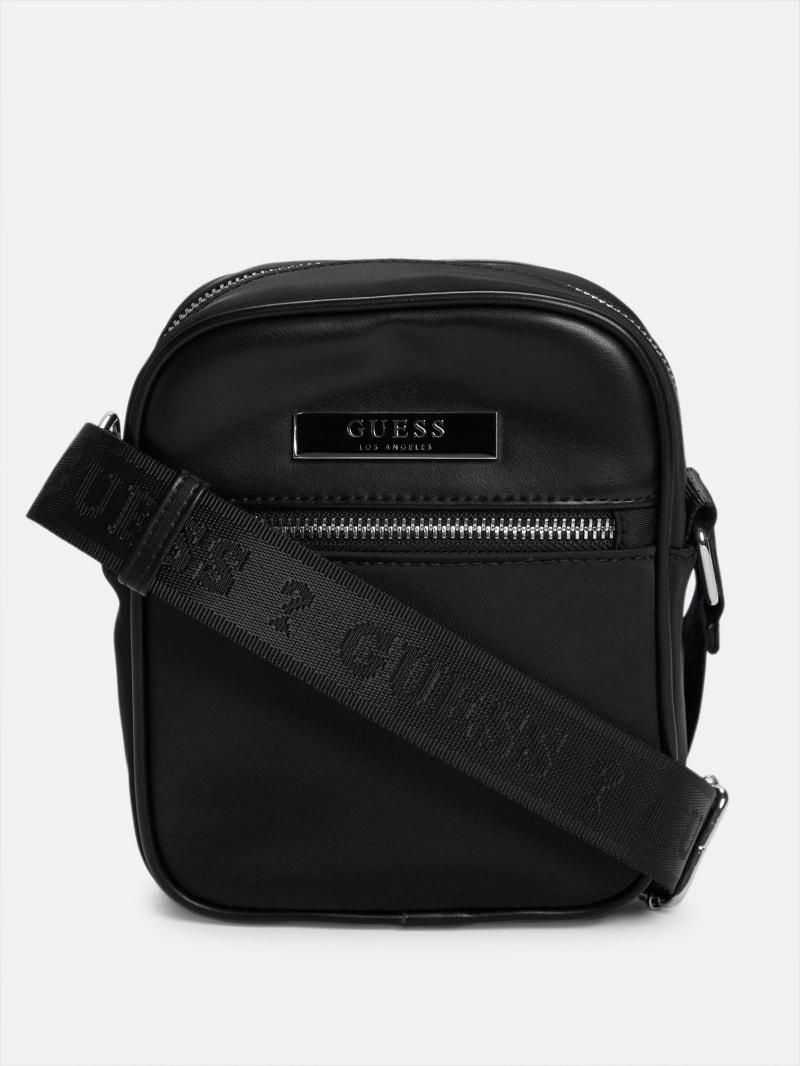 ◆EMIS◆ NYLON CROSSED BODY BAGGRAY m1037_1334459 Nylon Crossbody | GUESS Factory