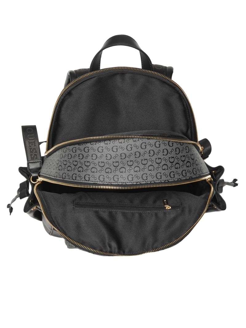 Charli Embossed Logo Backpack | GUESS Factory