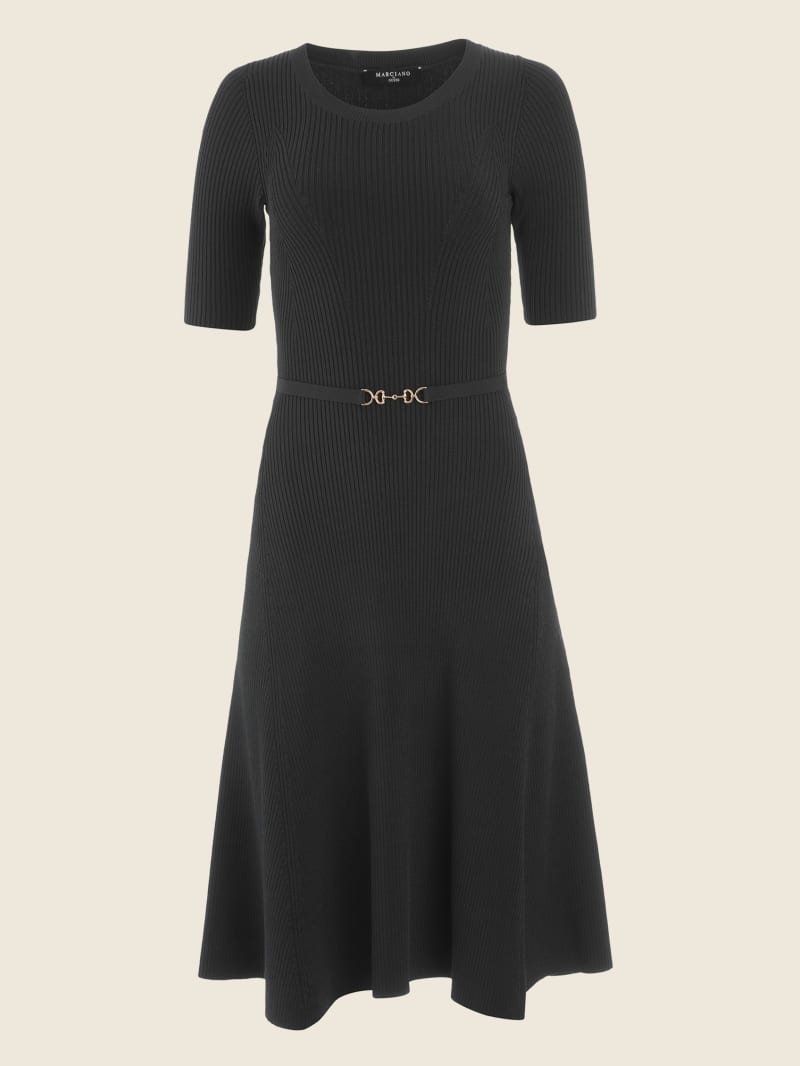 Laila Ribbed Sweater Dress | Marciano