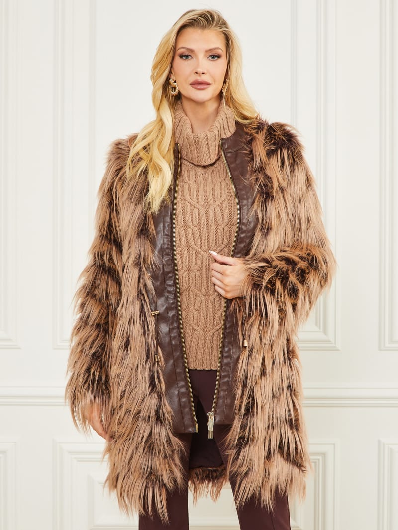 Dinah Shaggy Coat | Marciano