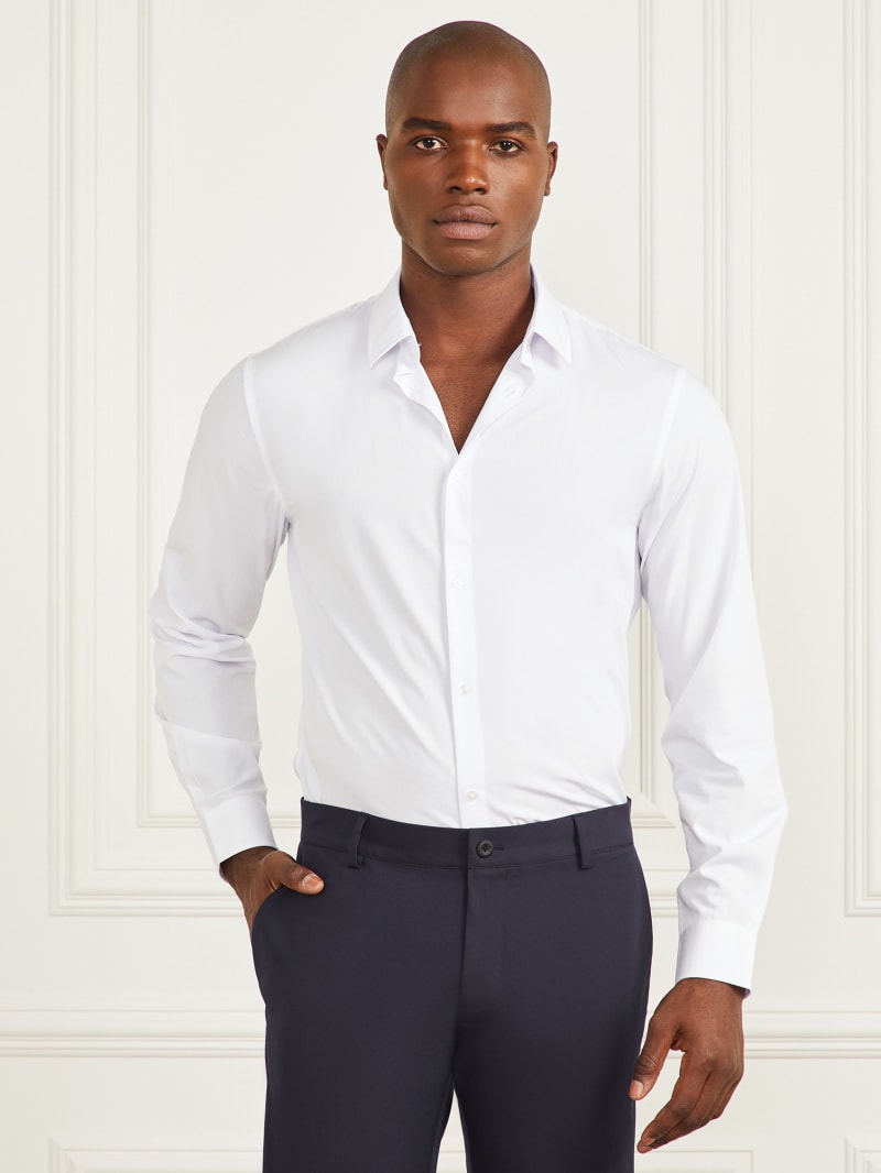 MARCIANO by GUESS® Jacob Notched Cuff Shirt