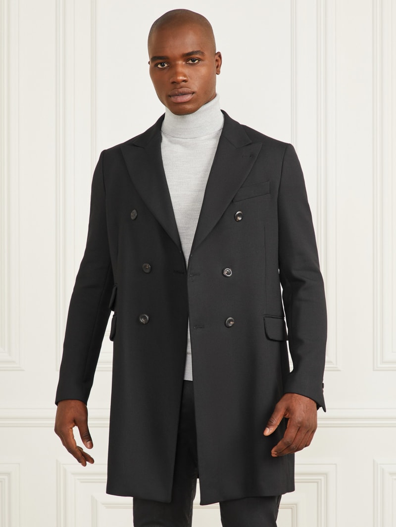 Evening Double Breasted Coat | GUESS