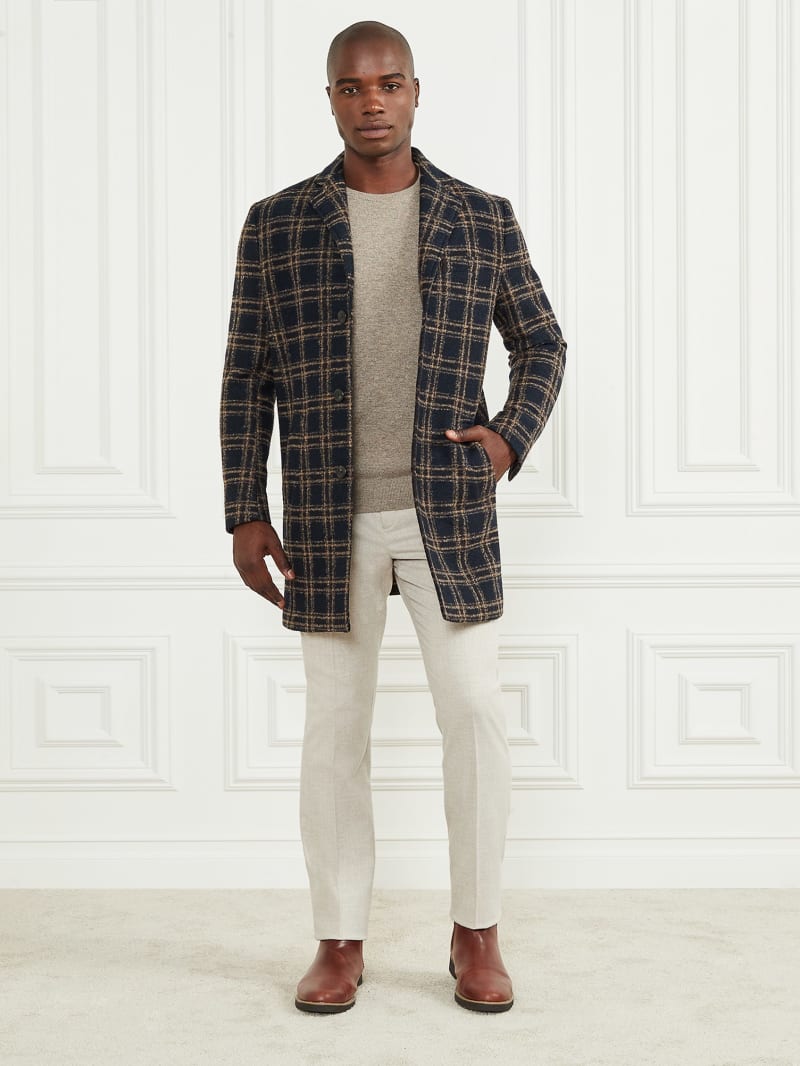 Sandro 2025 checked coat