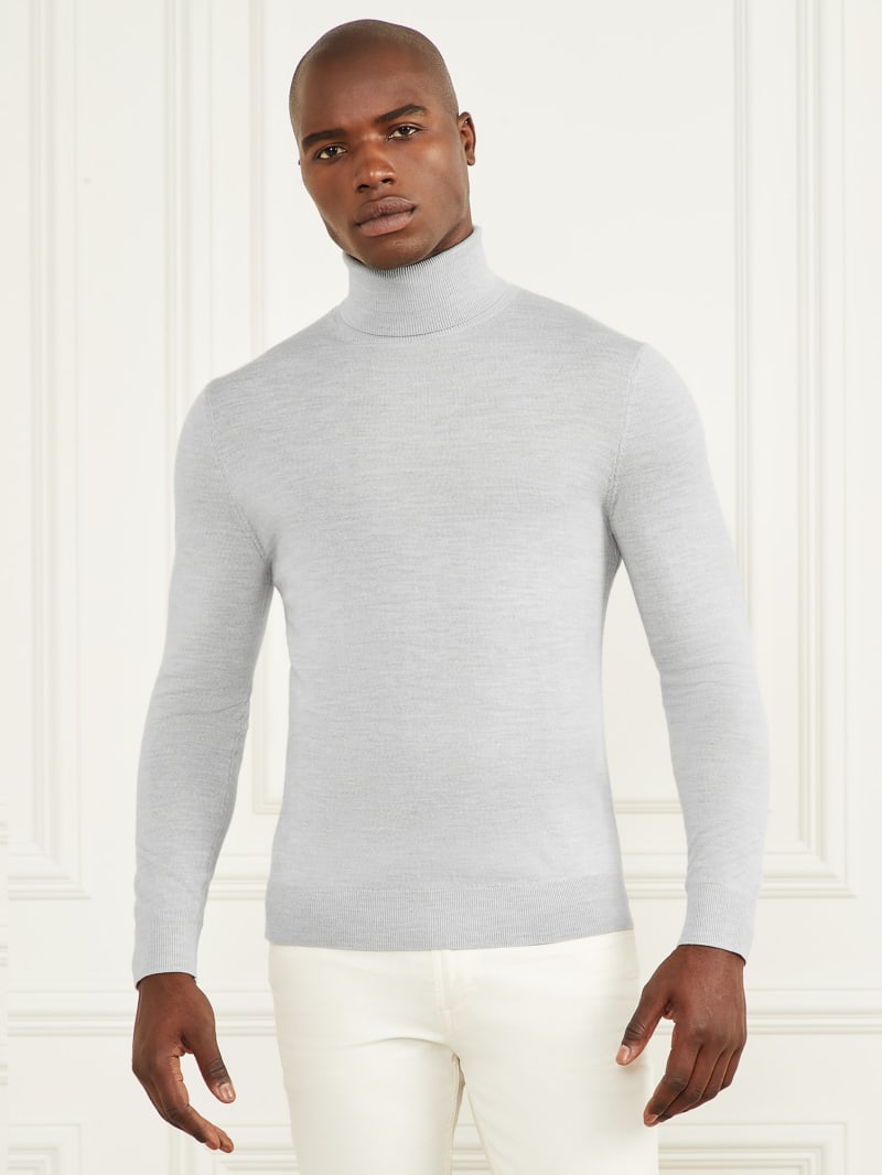 Merino Wool Turtleneck Sweater | GUESS