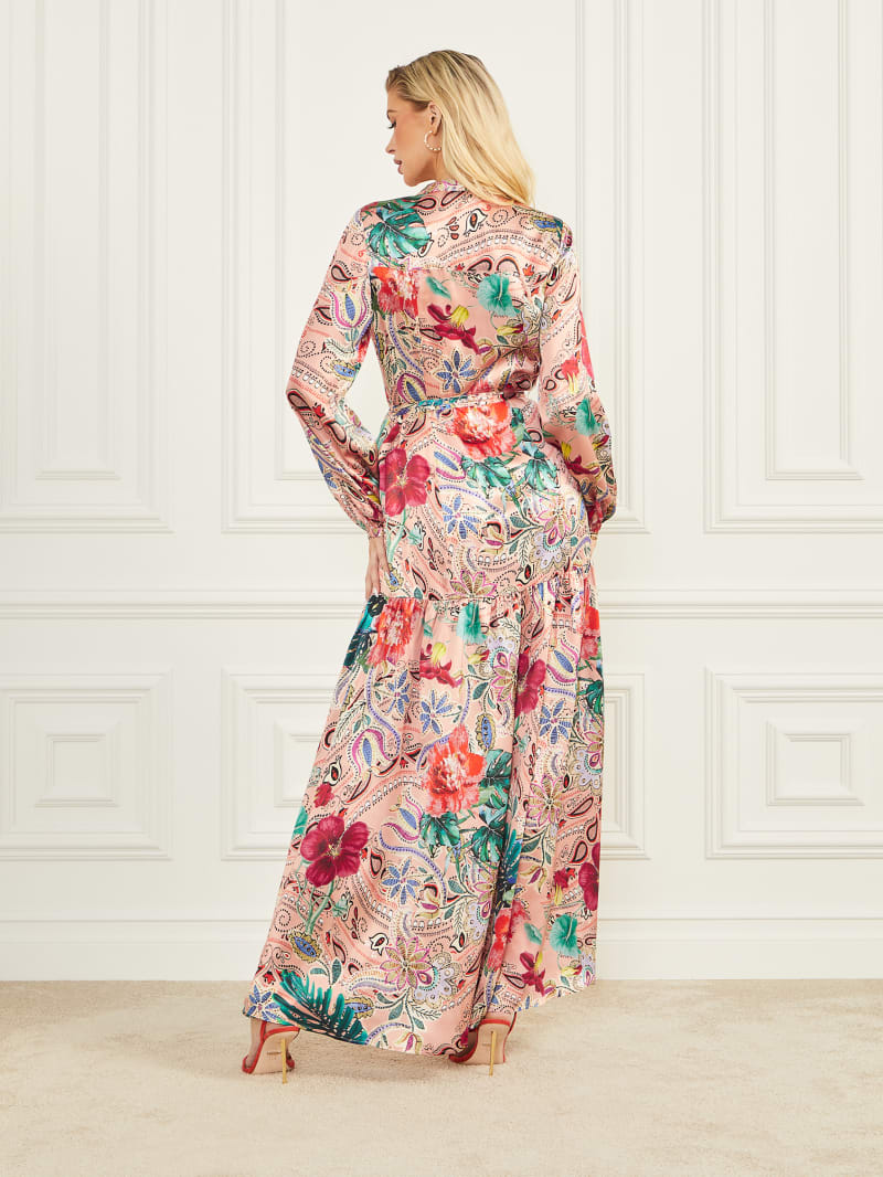 Robe longue en soie Nomad