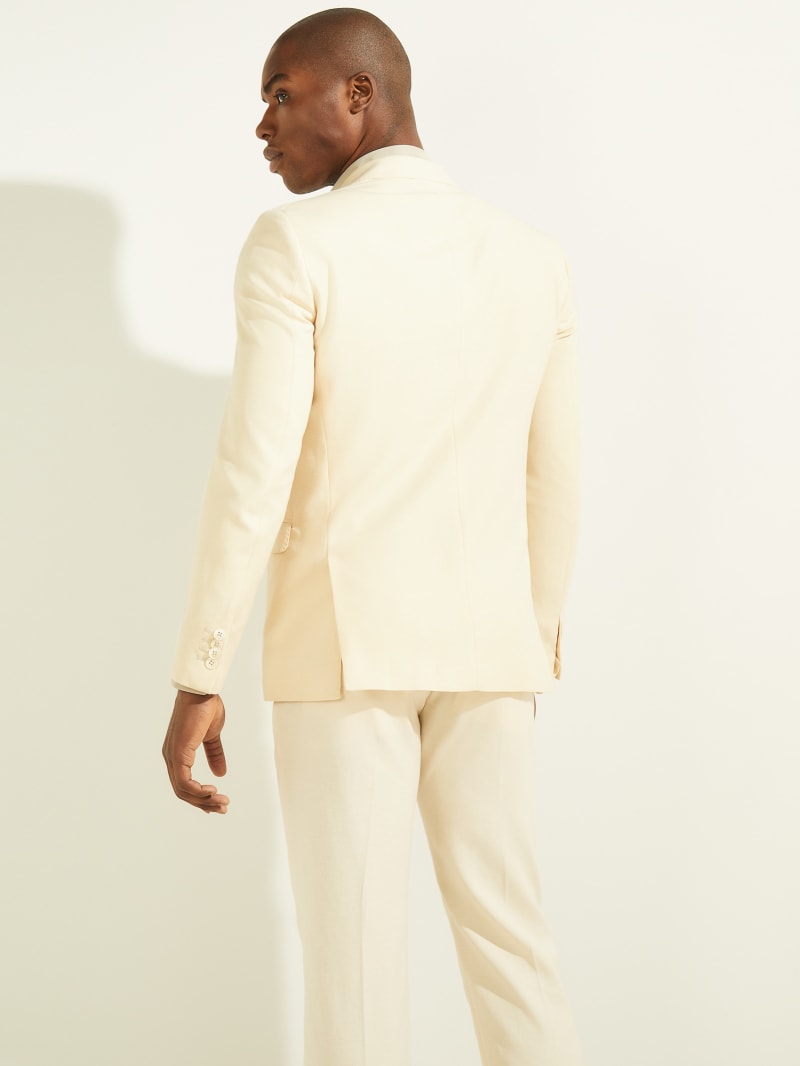 GOLD DOUBLE BUTTON DRESS COAT グレー Metallic Jacquard Gold Button Coat Dress – Terijon.com