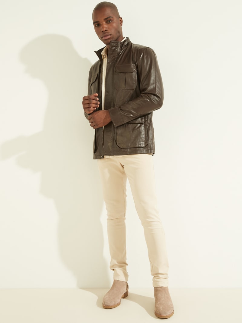 MARCIANO by GUESS® Leather Field Jacket