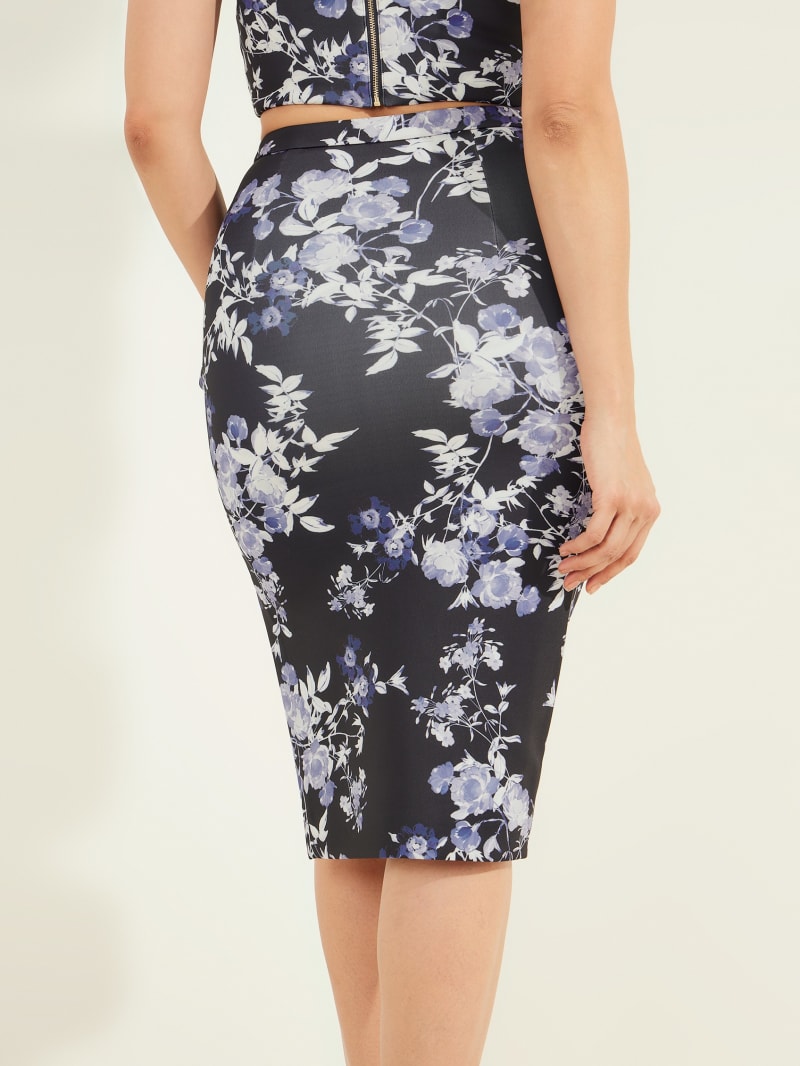 Guess floral 2025 pencil skirt