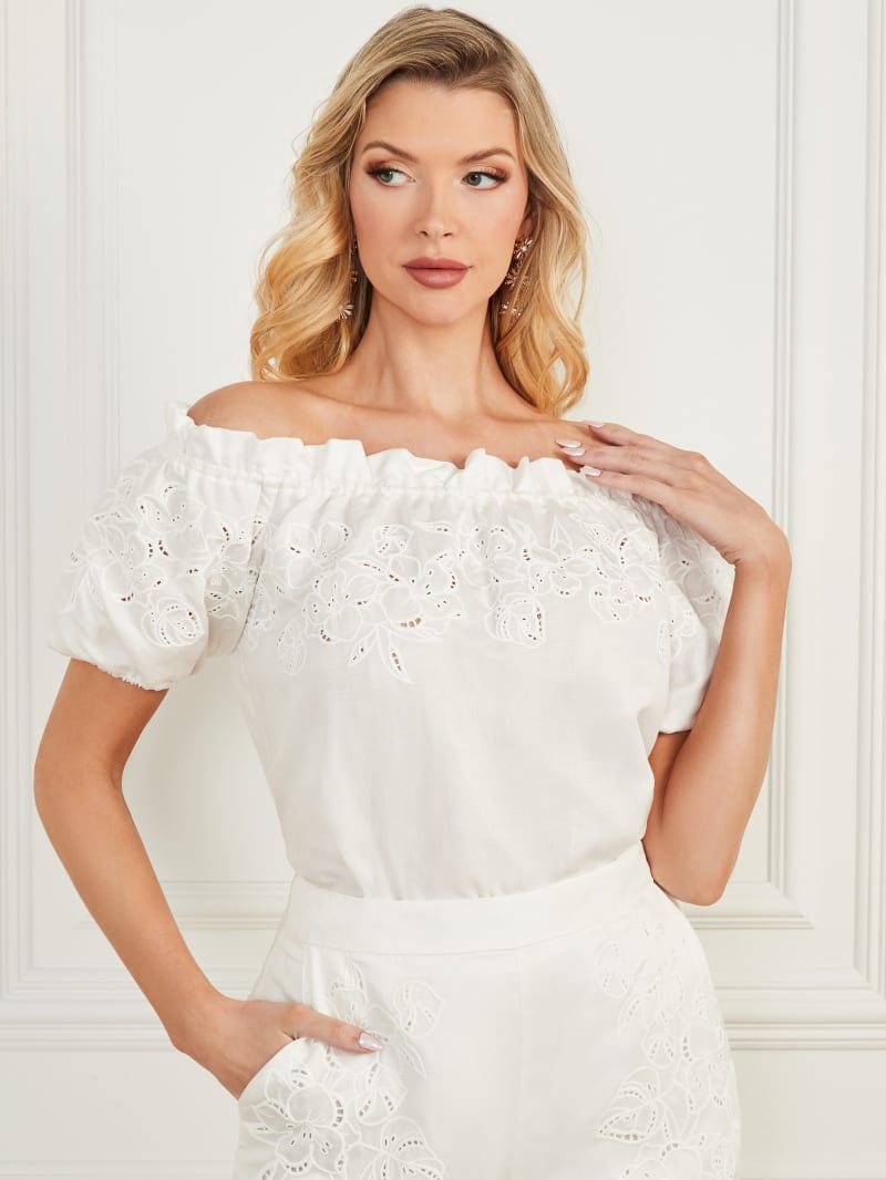 Eco Paradiso Embroidered Top