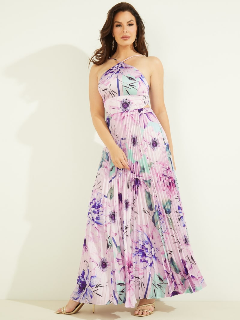 Bloom Burst Floral Maxi Dress GUESS