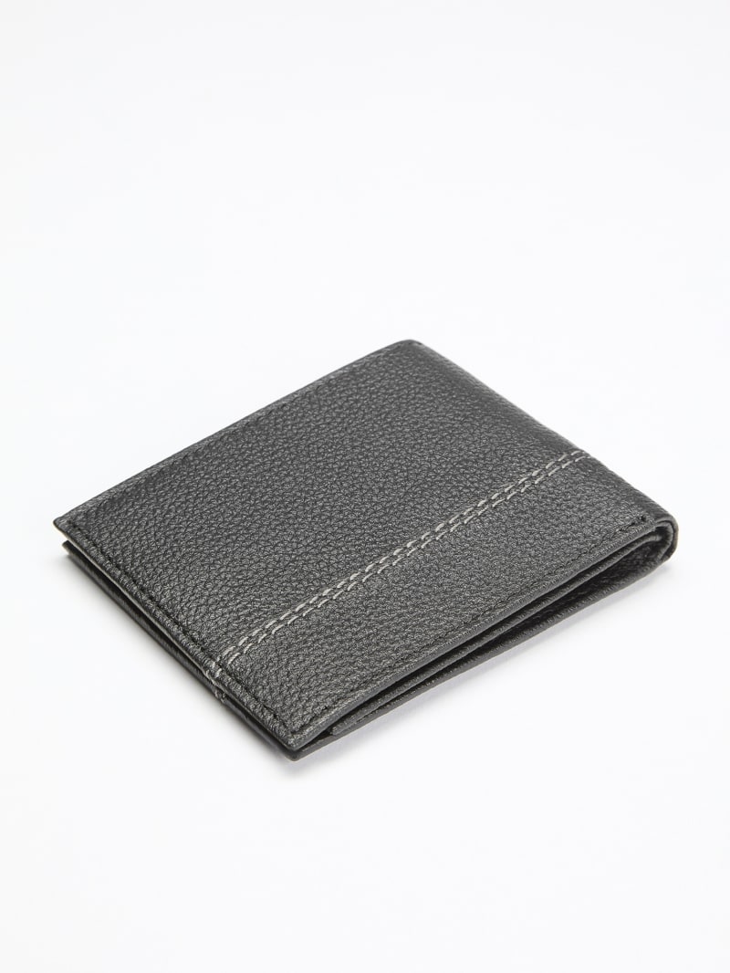 Leather mini wallet