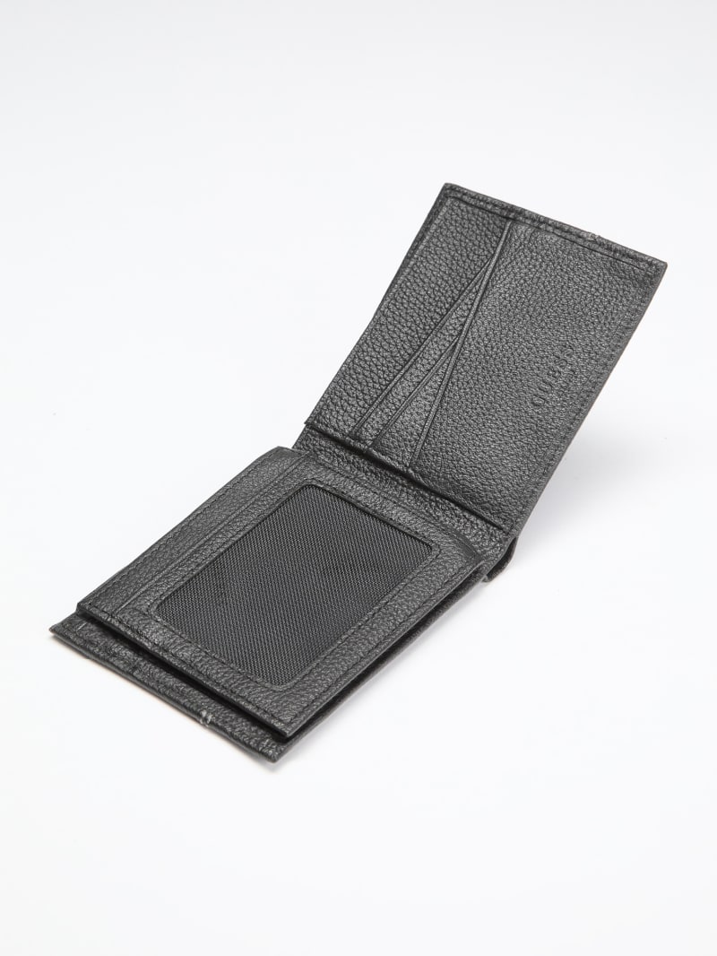 Leather mini wallet