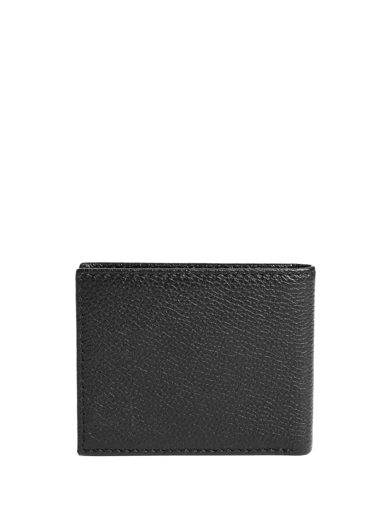 GUESS Men's Leather Bifold Wallet - Macy's