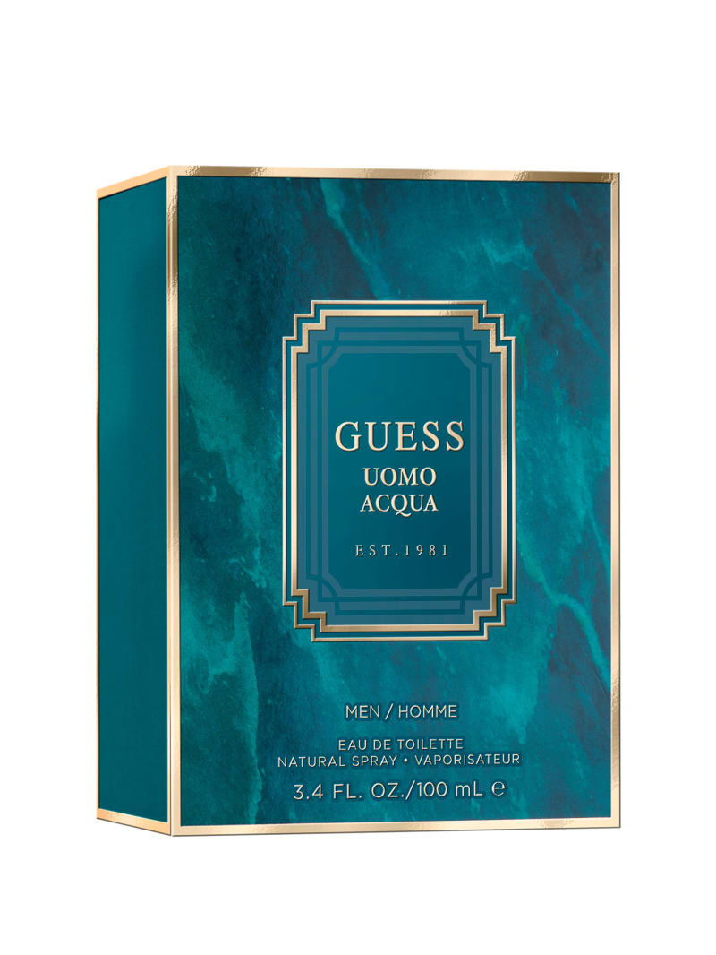 Eau de toilette GUESS Uomo Acqua, 3,4 oz (100 ml)