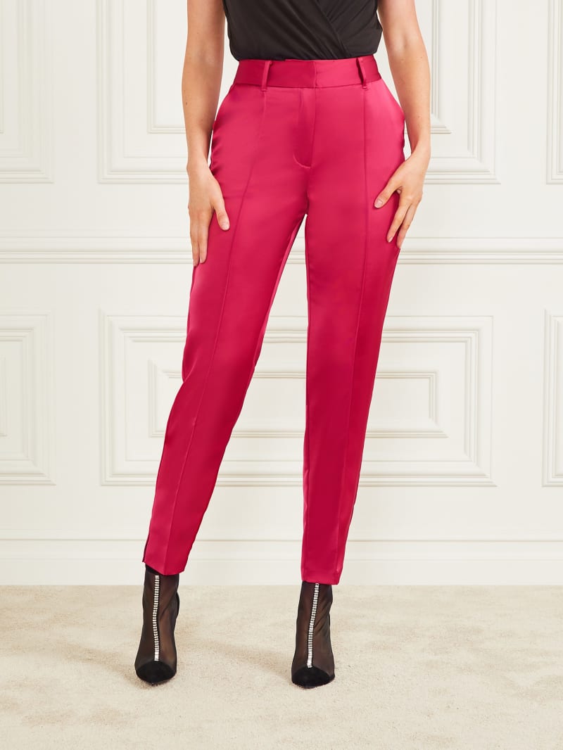 Corsage Solid Skinny Pant