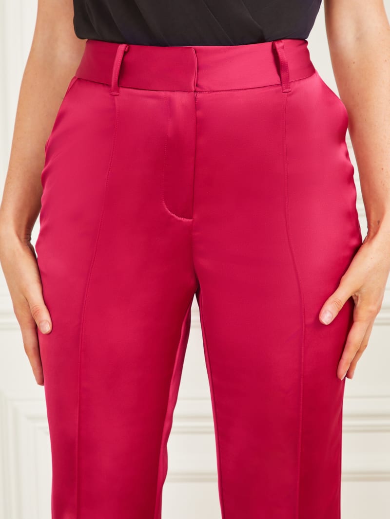 Corsage Solid Skinny Pant