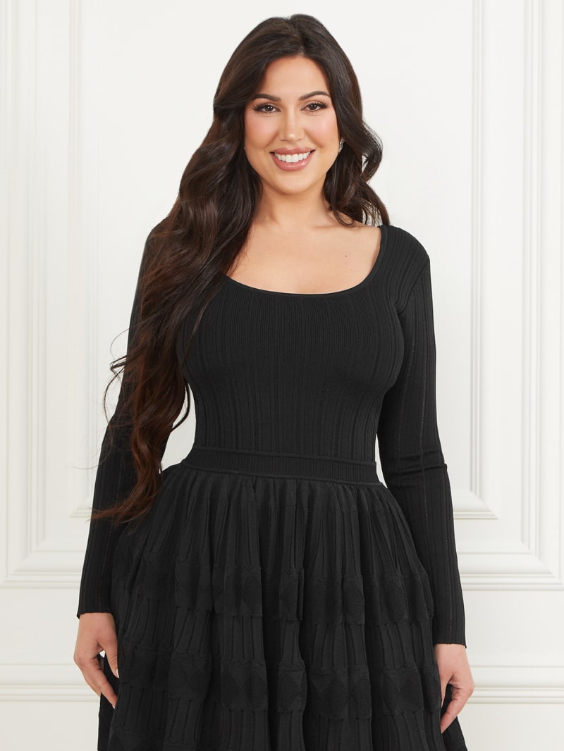 Guess black sweater dress sale