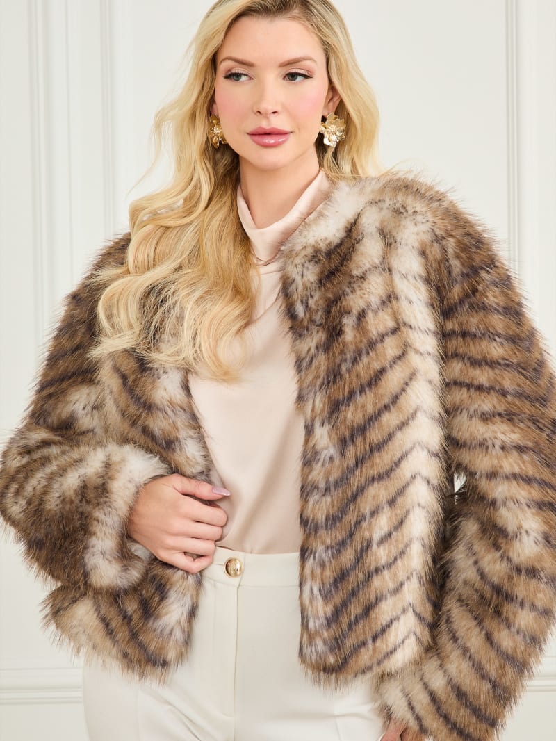 Nerissa Faux-Fur Jacket