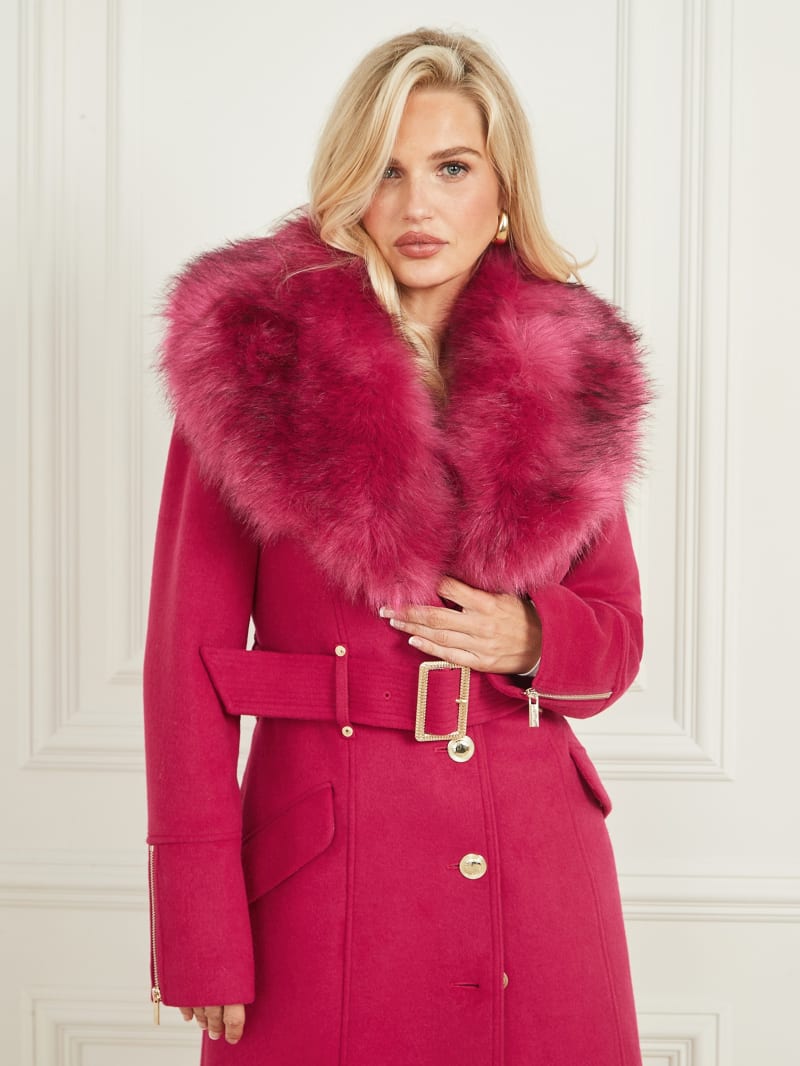 Guess discount coat pink