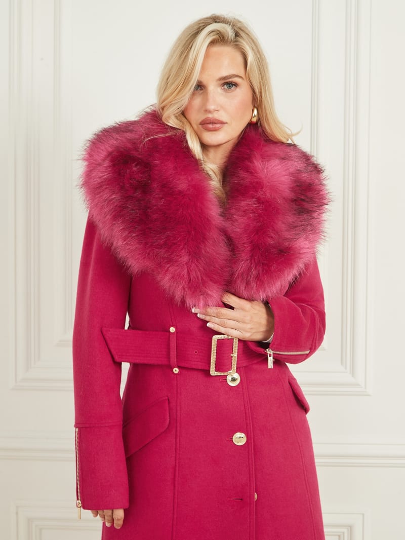 Guess cheap pink coat