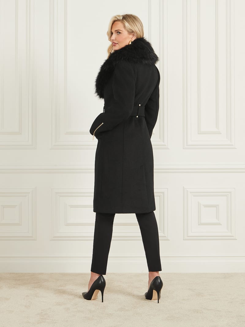 Guess black sale winter coat
