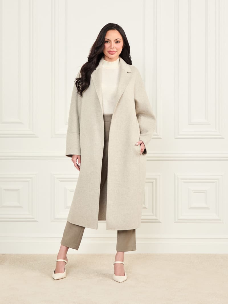 Guess wool blend coat discount