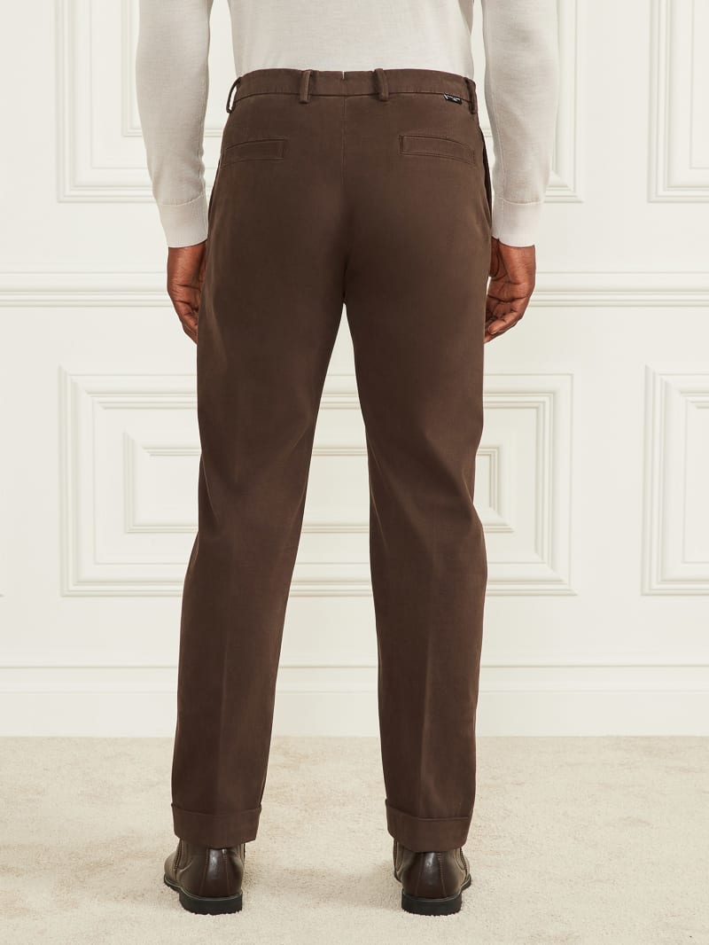 Ethan Twill Roll-Up Chino Pant