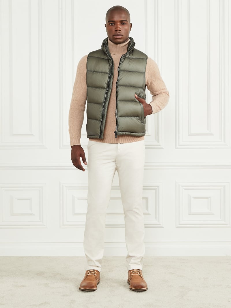 Guess puffer clearance vest mens