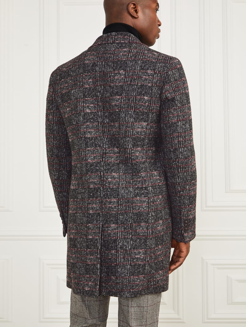 Single Breasted Wool-Blend Coat