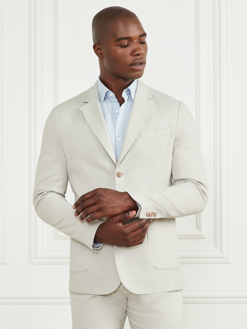Notched blazer new arrivals