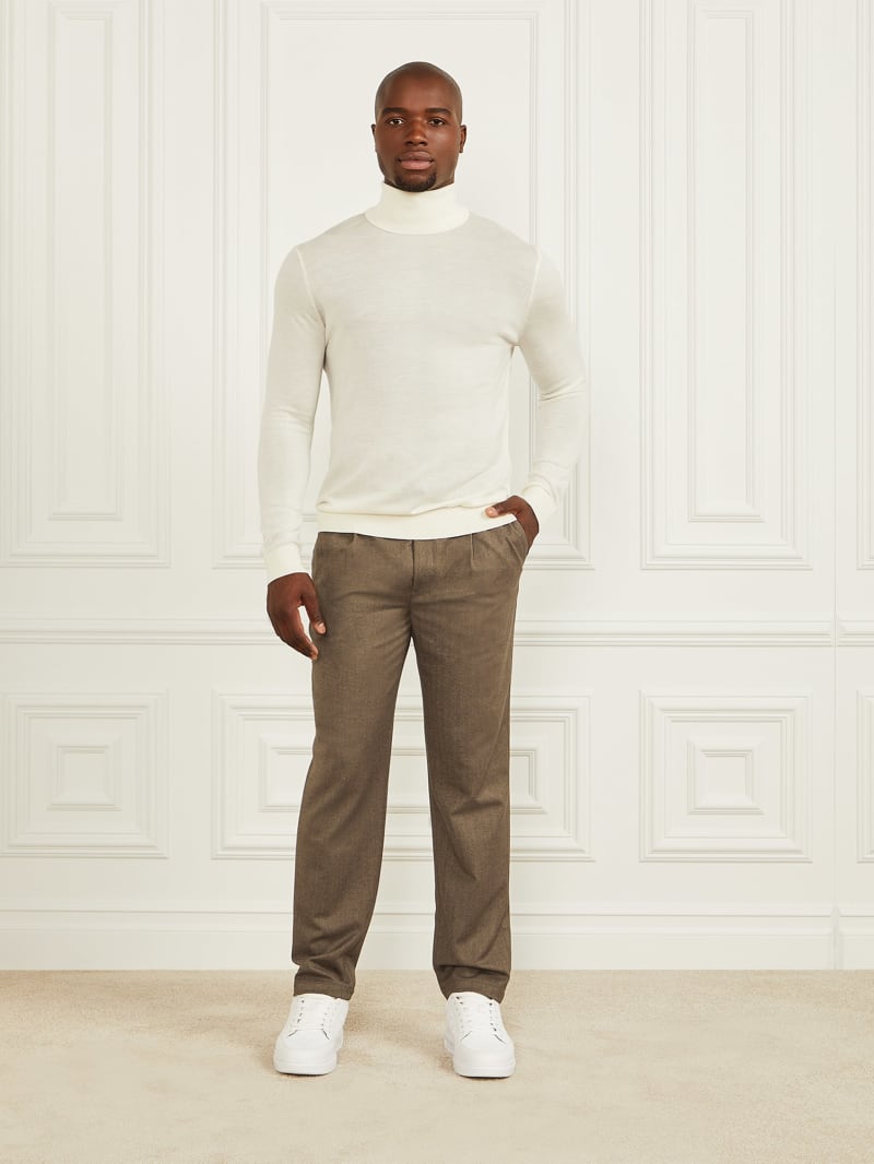 Merino Wool Turtleneck Sweater - thumbnail 2