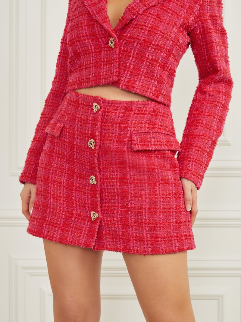 Laurel Tweed Mini Skirt GUESS