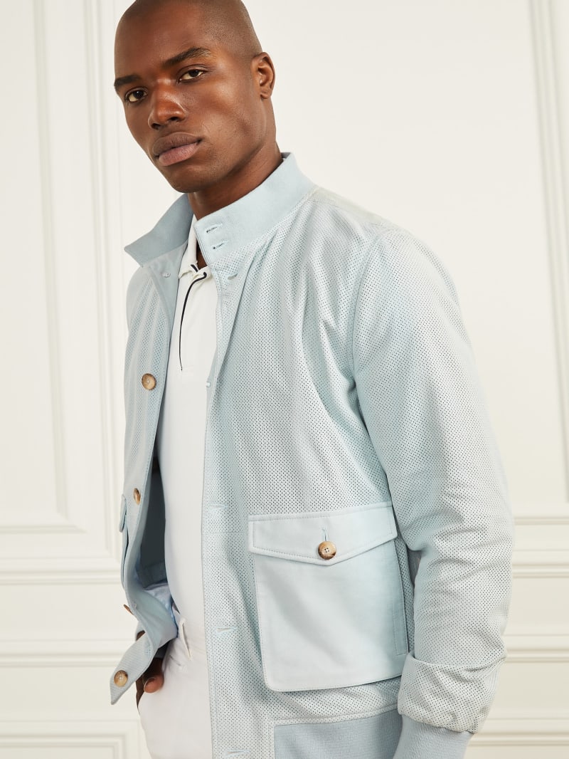 Suede Flight Jacket | GUESS Suede Flight Jacket | GUESS