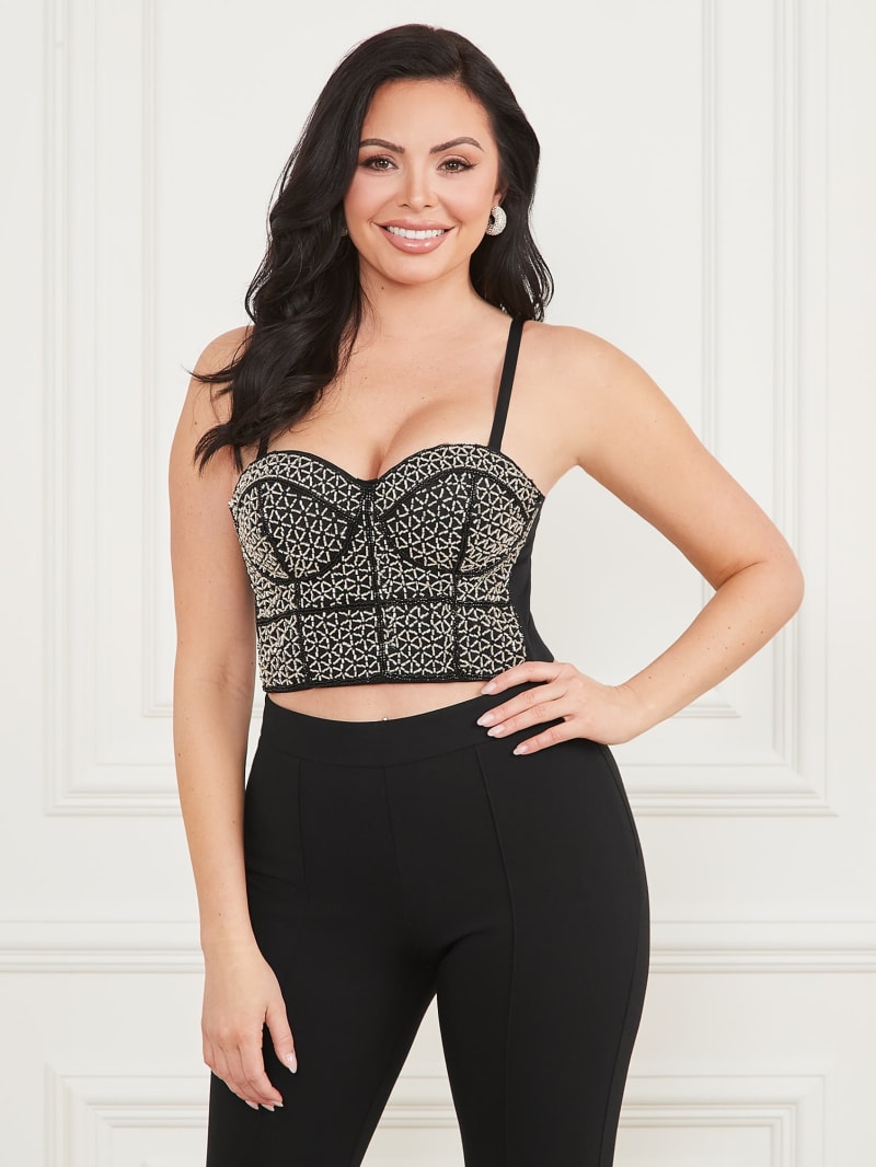 Guess bustier top sale