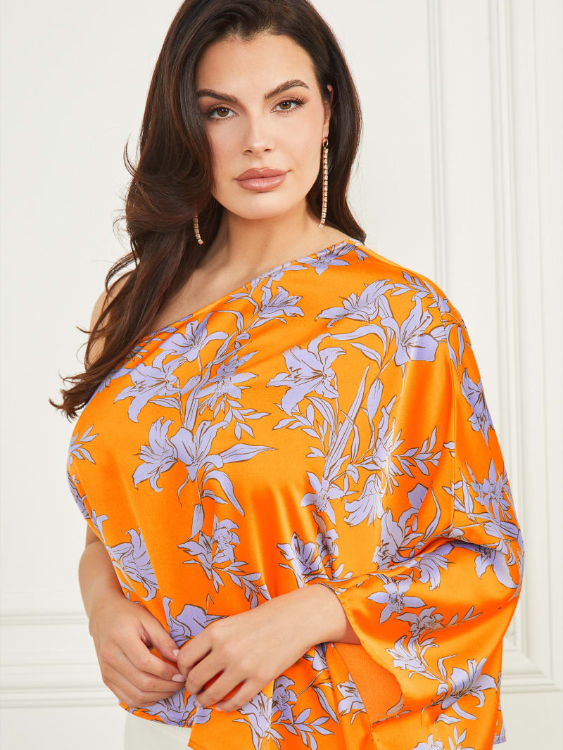 Guess one shoulder 2025 top