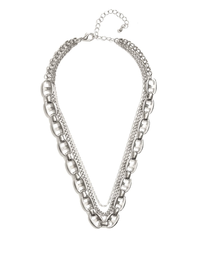 Women S Necklaces Gold Layered Chain Necklaces Guess