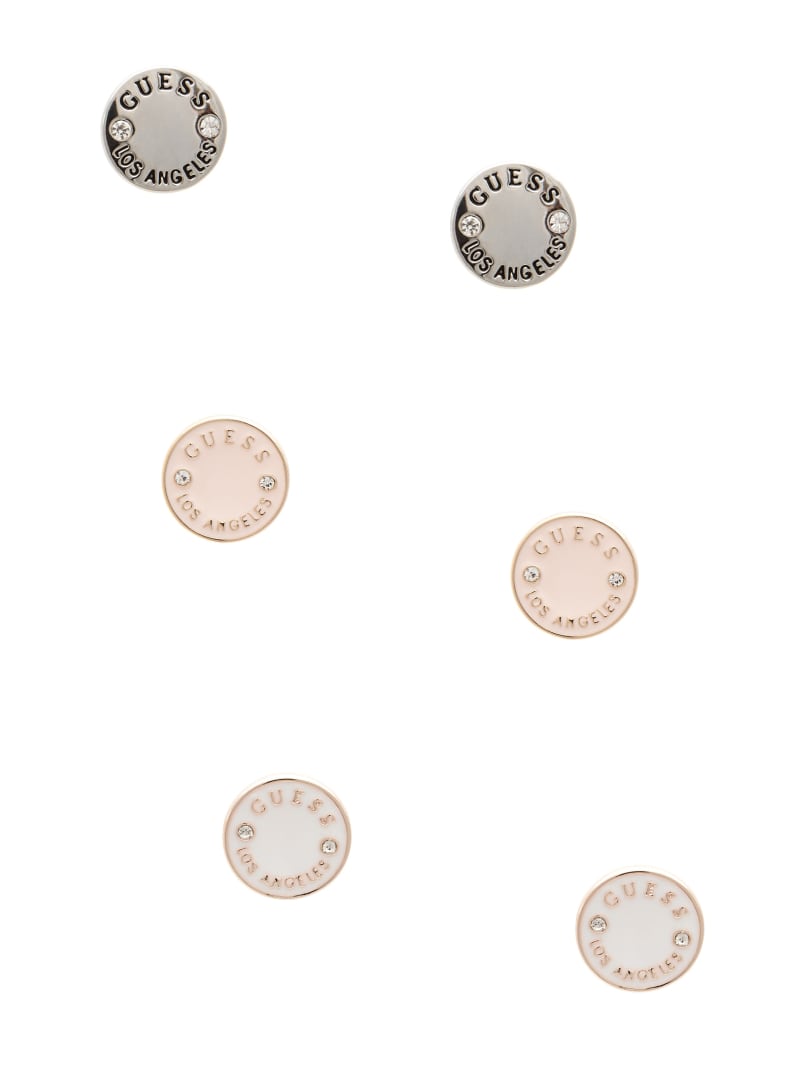 Enamel logo disc studs store