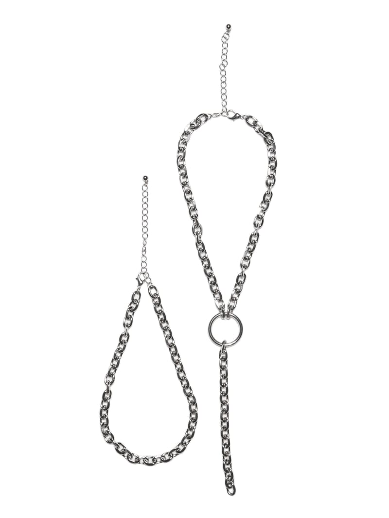 Guess chunky chain necklace cheap
