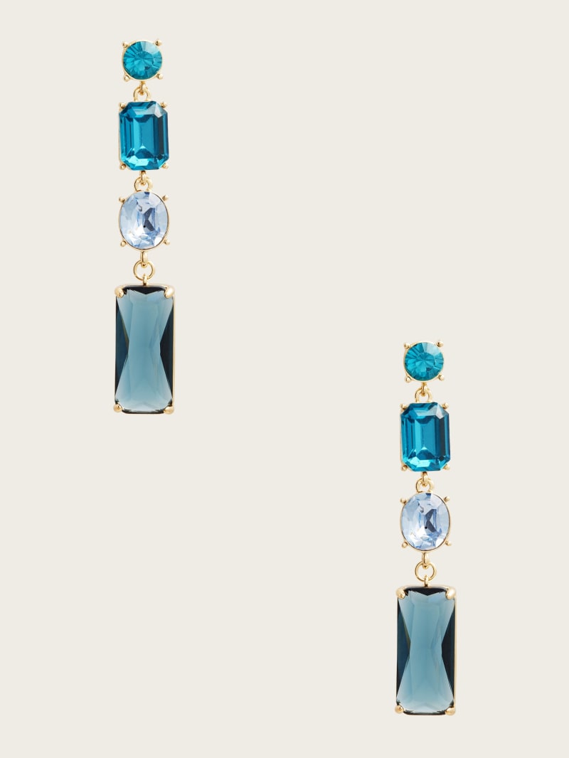 Jewel Linear Drop Earring