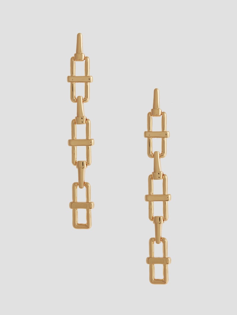 Gold-Tone Linear Earrings
