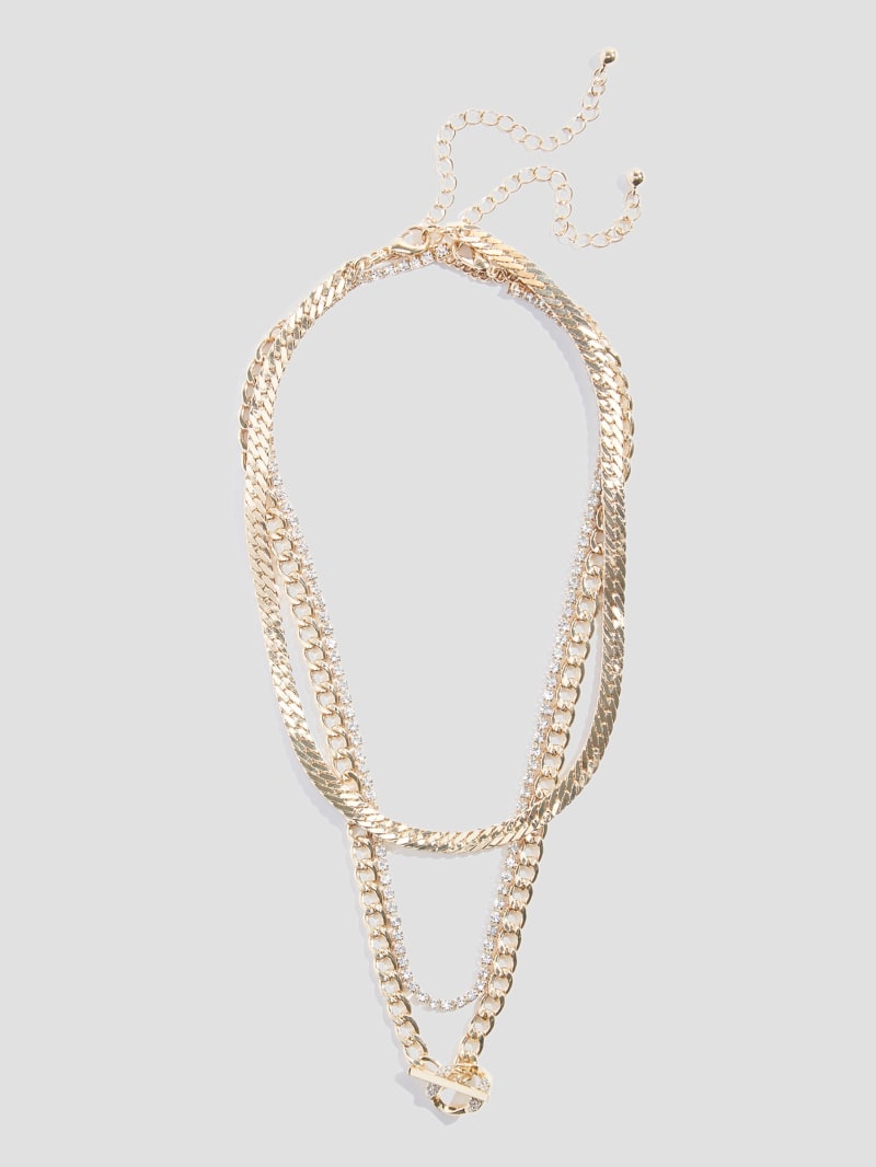 Guess toggle necklace discount
