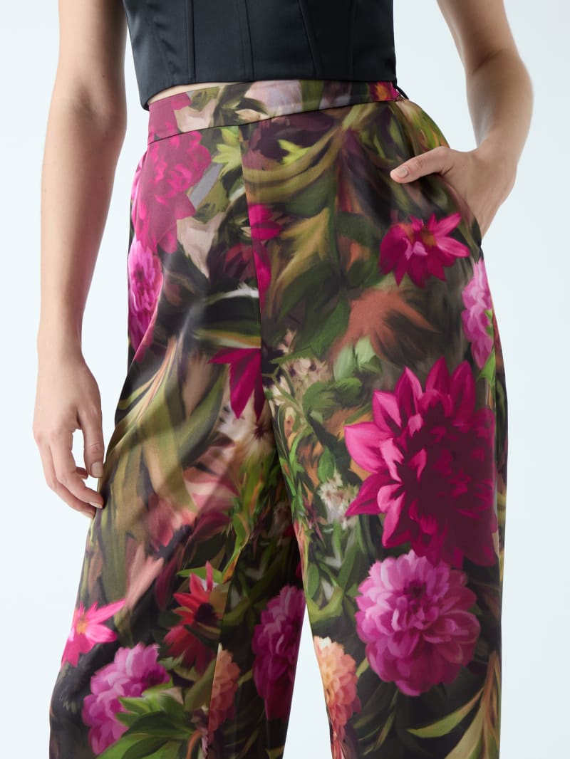 Slick Printed Pant