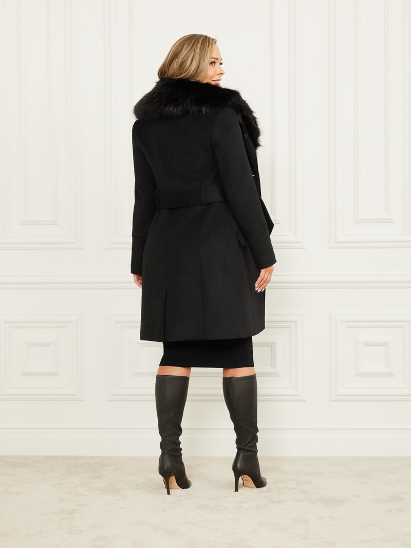 Loreta Wool-Blend Coat | GUESS